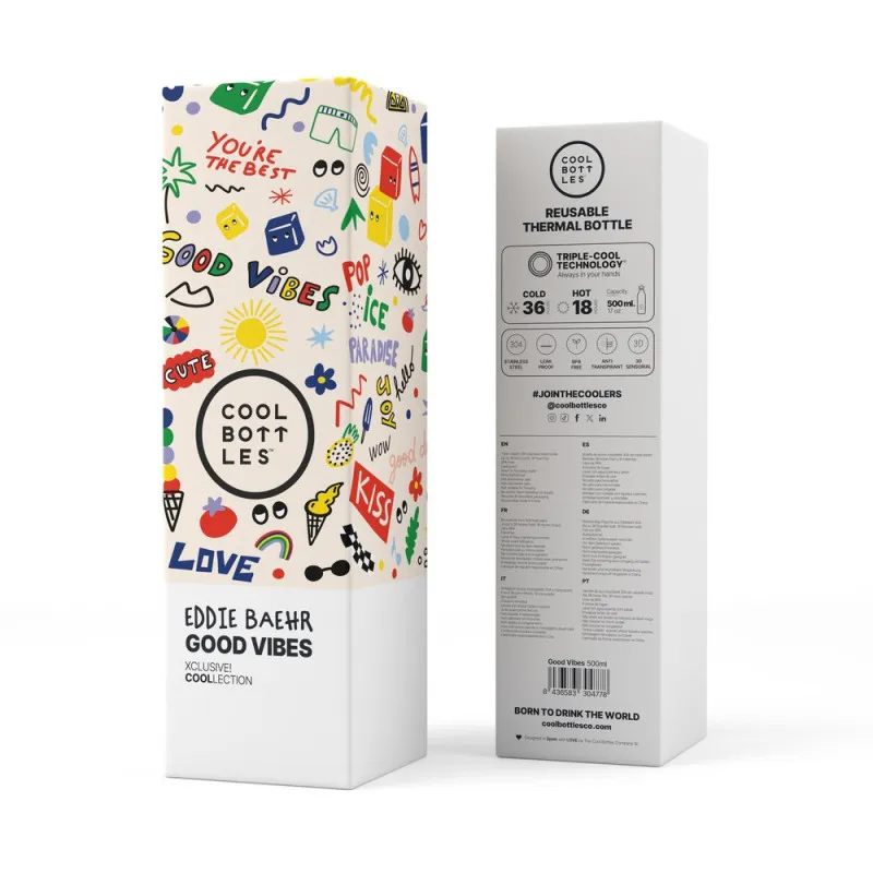 COOL BOTTLES TERMOS EDDIE BAEHR DOBRA ENERGIJA 500 ML 