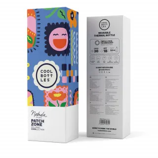 COOL BOTTLES TERMOS NEBULA PATCH ZONA 500 ML 