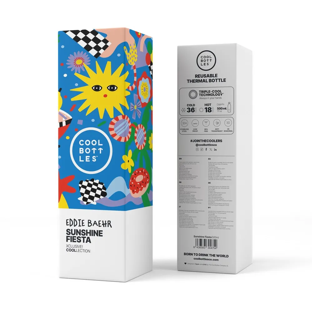 COOL BOTTLES TERMOS EDDIE BAEHR SUNCANA FIESTA 500 ML 