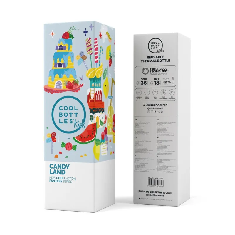 COOL BOTTLES TERMOS ZEMLJA SLATKISA 350 ML 