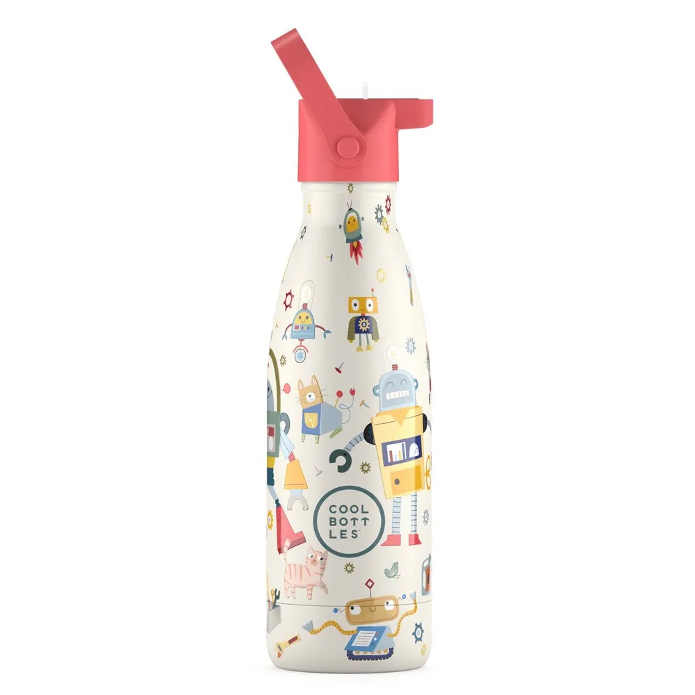 COOL BOTTLES TERMOS NESTASNI ROBOTI 350 ML 