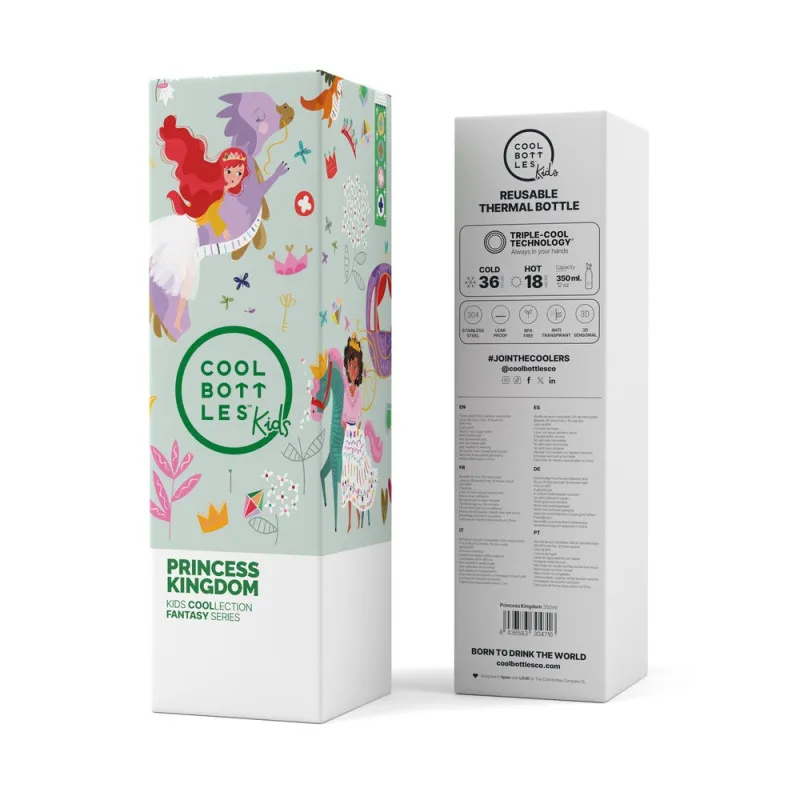 COOL BOTTLES TERMOS PRINCEZINO KRALJEVSTVO 350 ML 