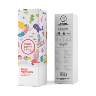 COOL BOTTLES TERMOS SLATKE SIRENE 350 ML 