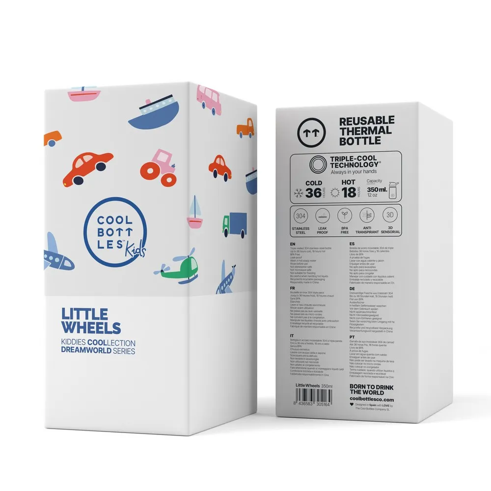COOL BOTTLES KIDDIE TERMOS MALI TOCKOVI 350 ML 