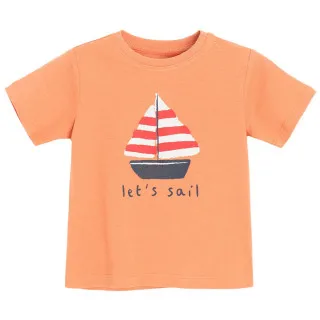 COOL CLUB MAJICA KRATAK RUKAV ORANGE MARITIME
