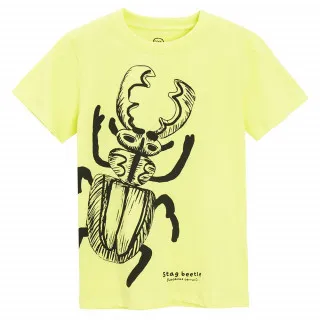 COOL CLUB MAJICA KRATAK RUKAV YELLOW BOTANIC