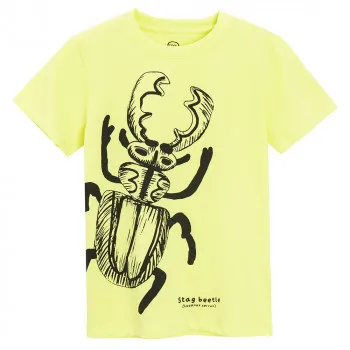 COOL CLUB MAJICA KRATAK RUKAV YELLOW BOTANIC 