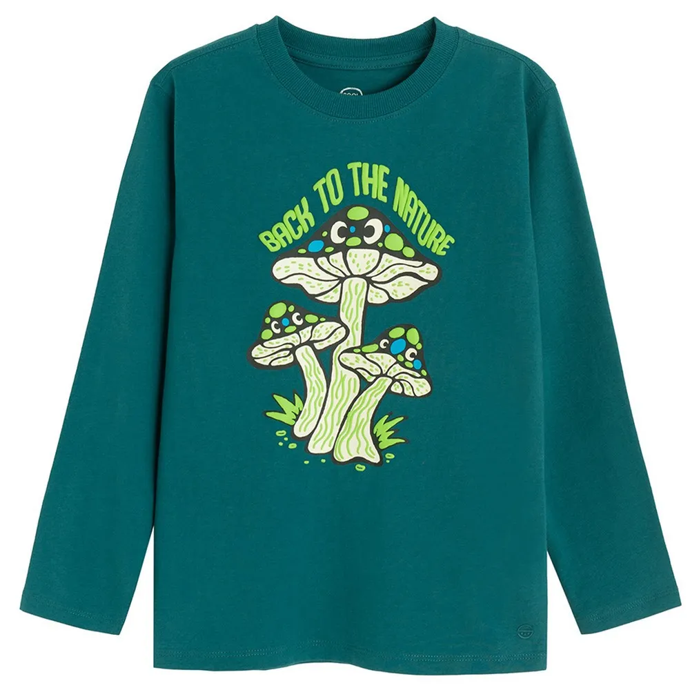 COOL CLUB MAJICA DUG RUKAV GREEN