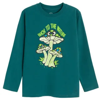 COOL CLUB MAJICA DUG RUKAV GREEN 