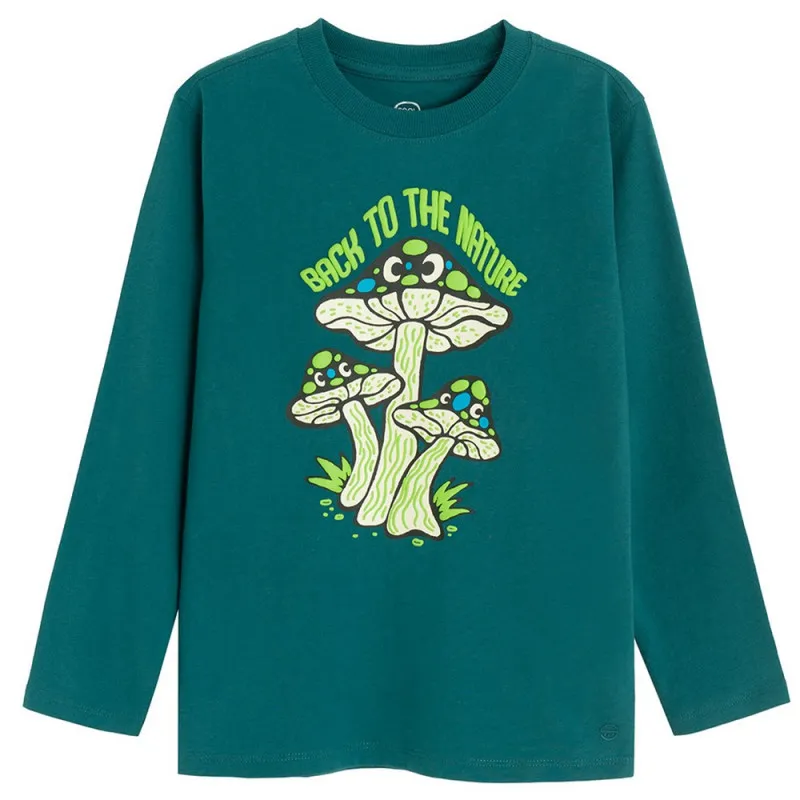 COOL CLUB MAJICA DUG RUKAV GREEN