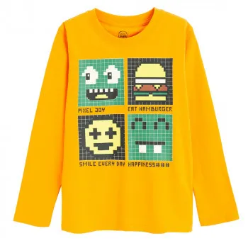 COOL CLUB MAJICA DUG RUKAV YELLOW 