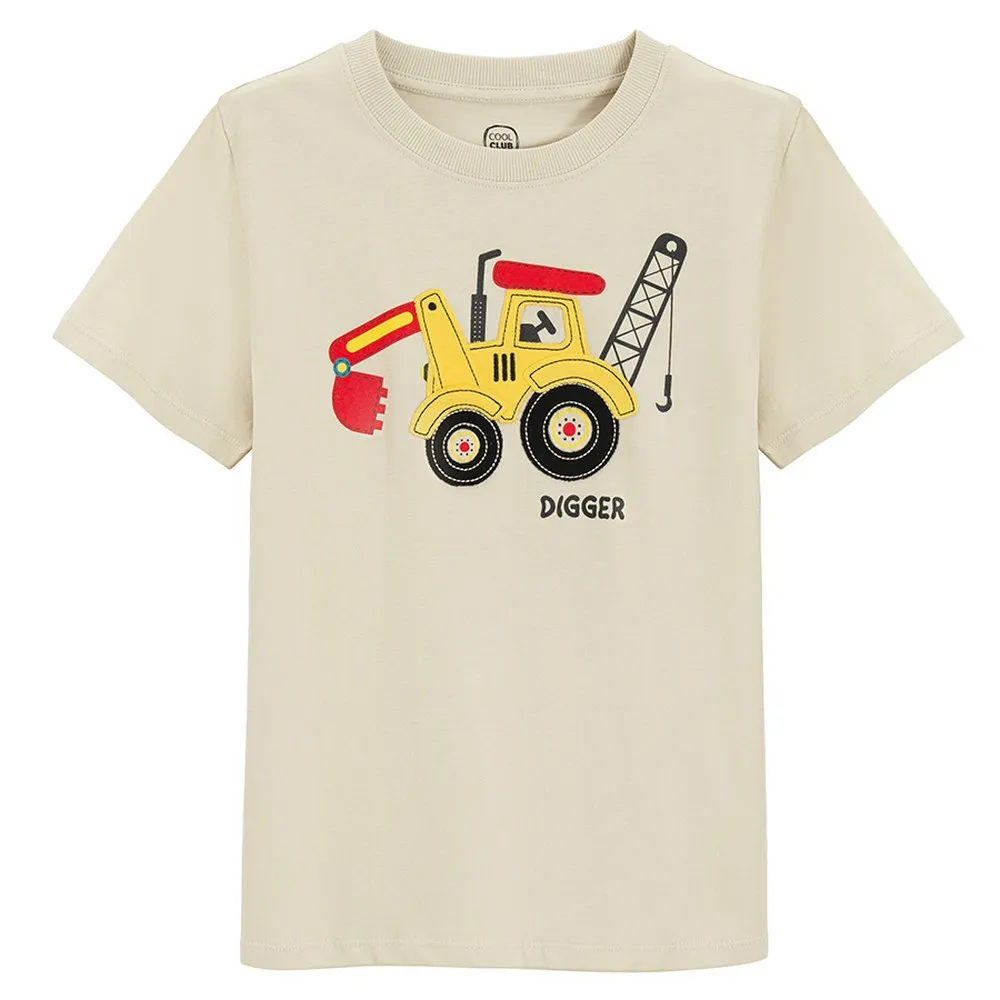 COOL CLUB MAJICA KRATAK RUKAV BEIGE 