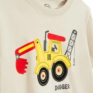 COOL CLUB MAJICA KRATAK RUKAV BEIGE 