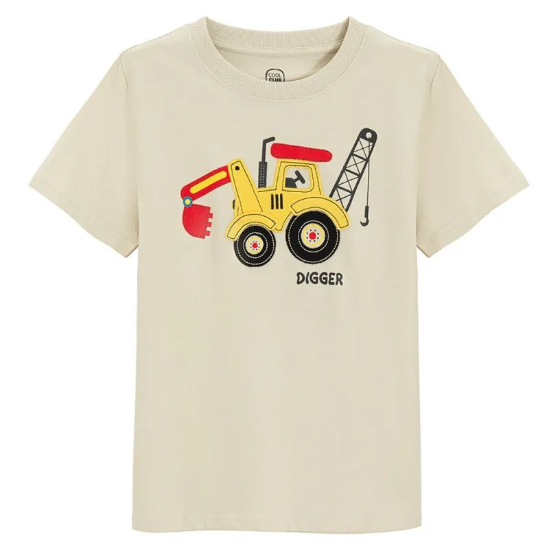 COOL CLUB MAJICA KRATAK RUKAV BEIGE 