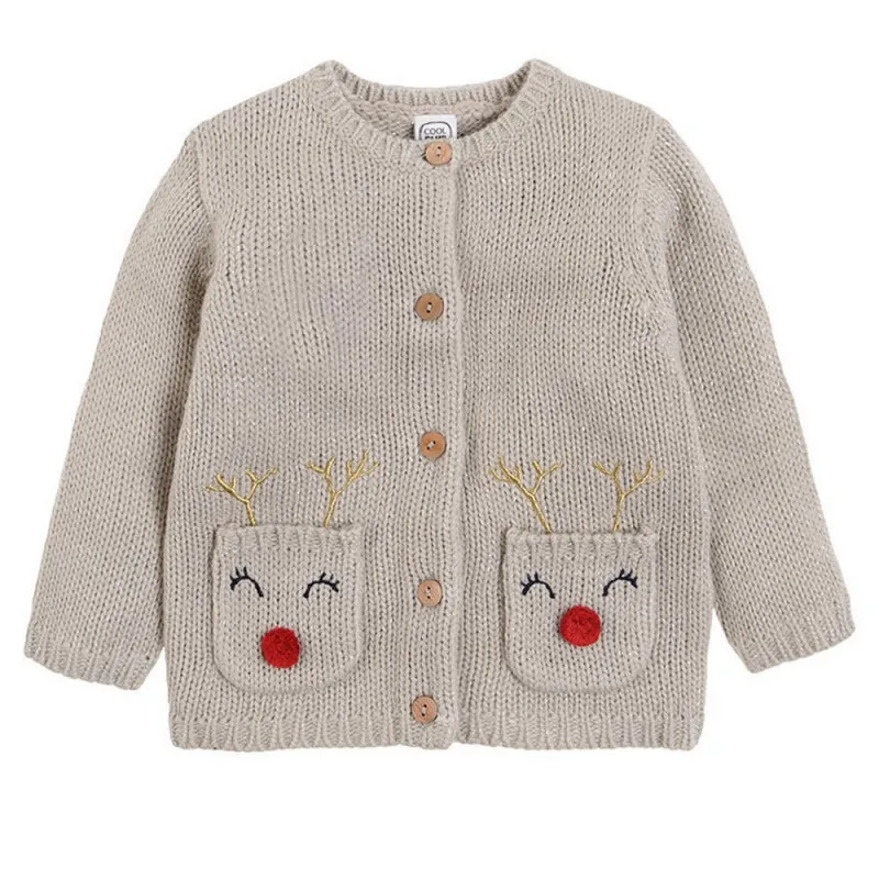 COOL CLUB KARDIGAN BROWN 