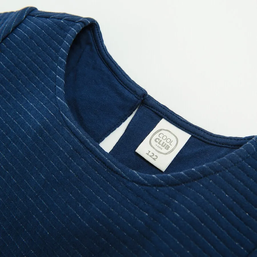 COOL CLUB HALJINA KRATAK RUKAV NAVY BLUE