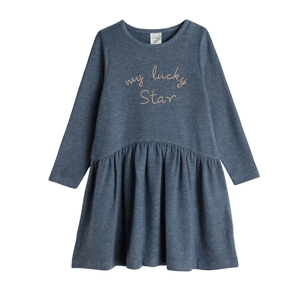 COOL CLUB HALJINA DUG RUKAV NAVY BLUE MELANGE