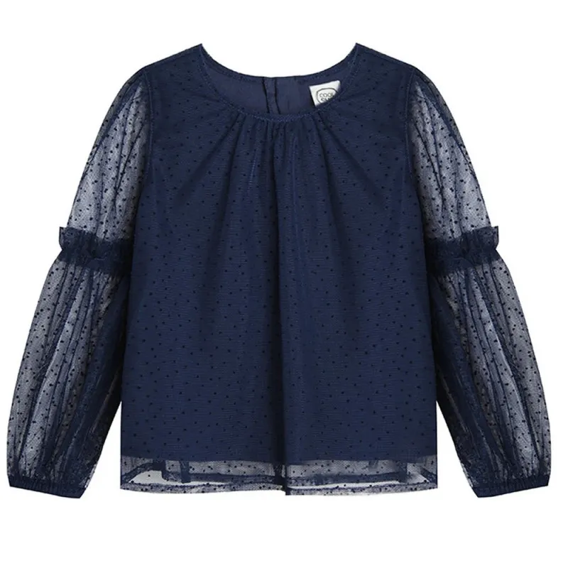 COOL CLUB MAJICA DUG RUKAV NAVY BLUE