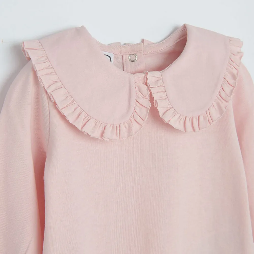 COOL CLUB MAJICA DUG RUKAV LIGHT PINK 