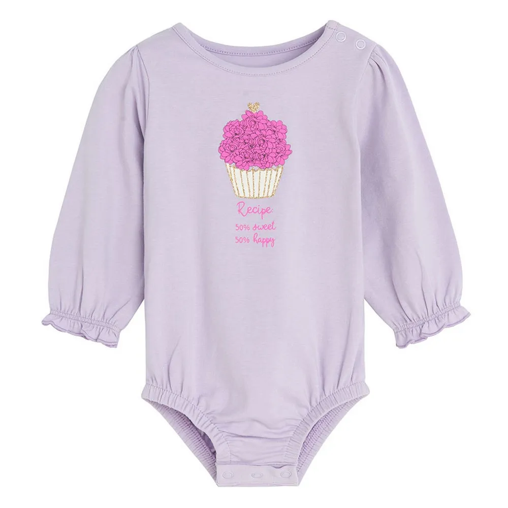 COOL CLUB BODI DUG RUKAV LIGHT VIOLET