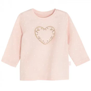 COOL CLUB MAJICA DUG RUKAV LIGHT PINK 
