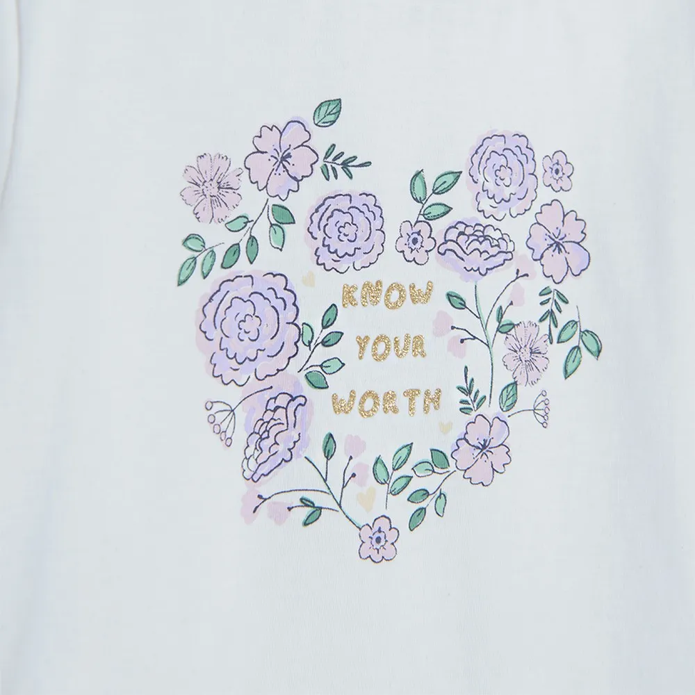 COOL CLUB MAJICA DUG RUKAV WHITE 