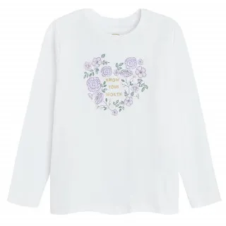 COOL CLUB MAJICA DUG RUKAV WHITE 