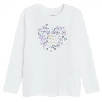 COOL CLUB MAJICA DUG RUKAV WHITE 