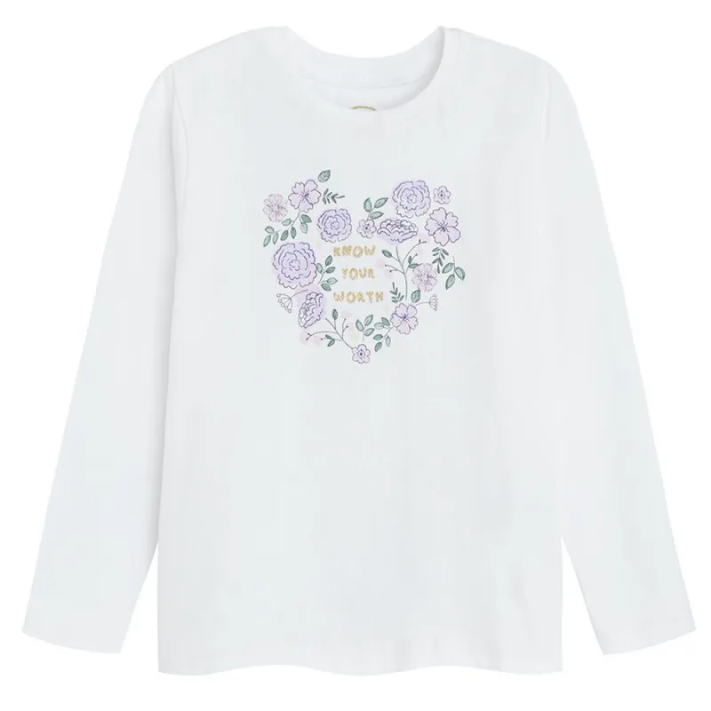 COOL CLUB MAJICA DUG RUKAV WHITE 