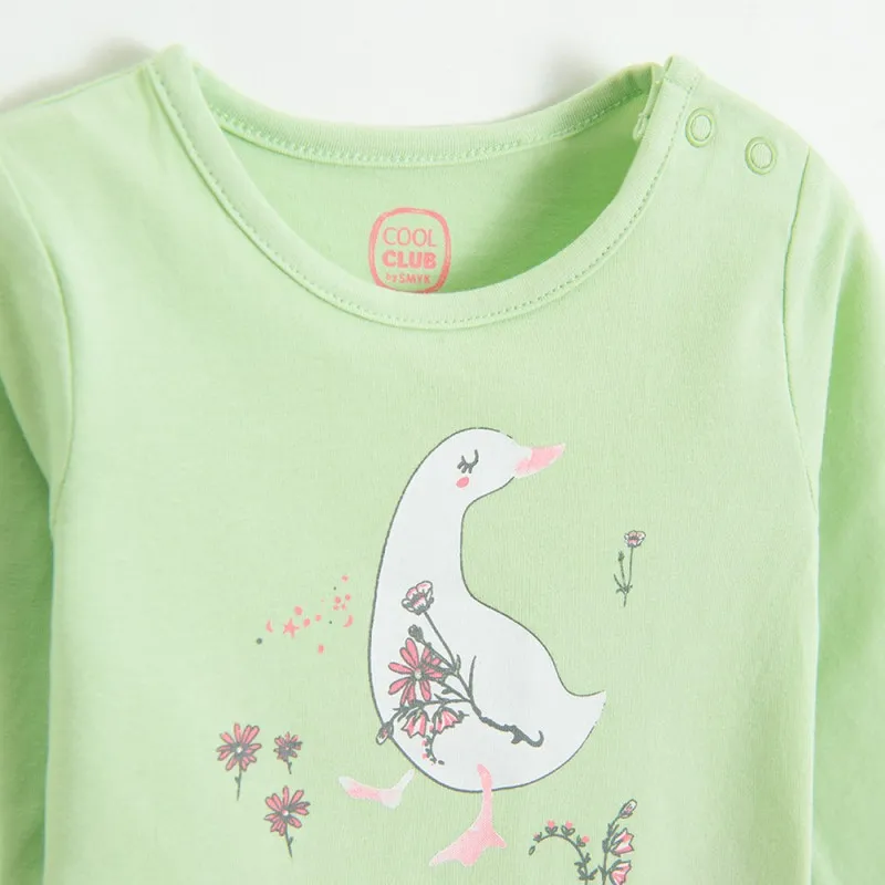 COOL CLUB BODI DUG RUKAV LIGHT GREEN BOTANIC