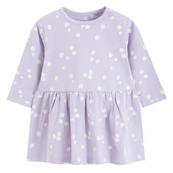 COOL CLUB HALJINA DUG RUKAV LILAC BOTANIC 