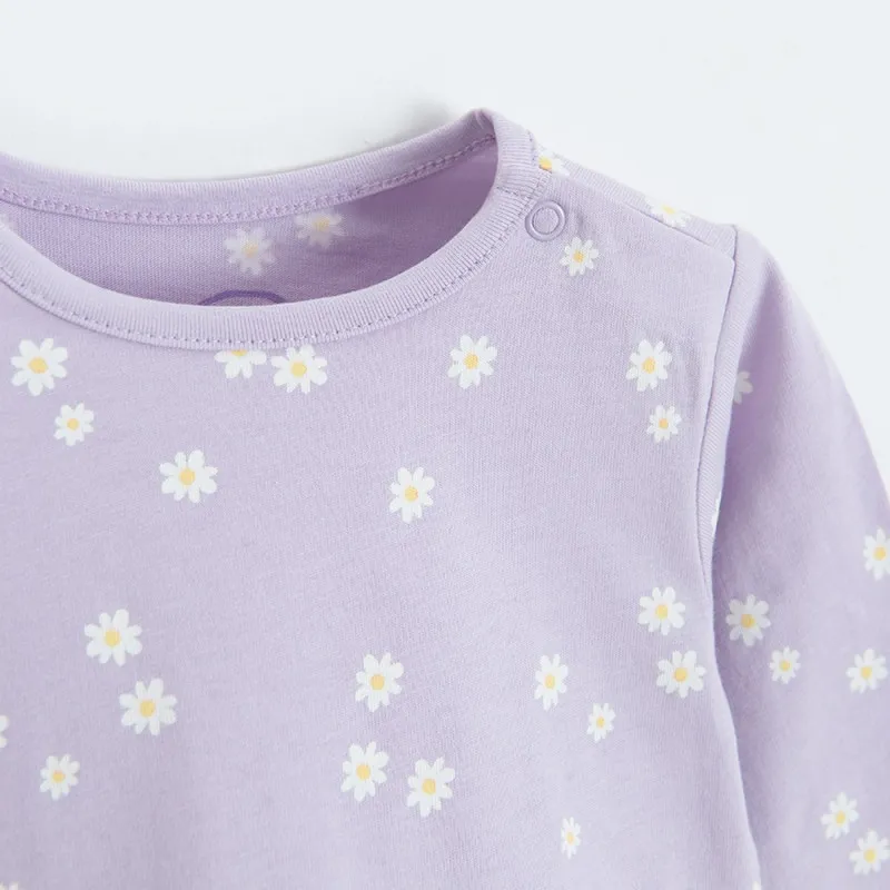 COOL CLUB HALJINA DUG RUKAV LILAC BOTANIC