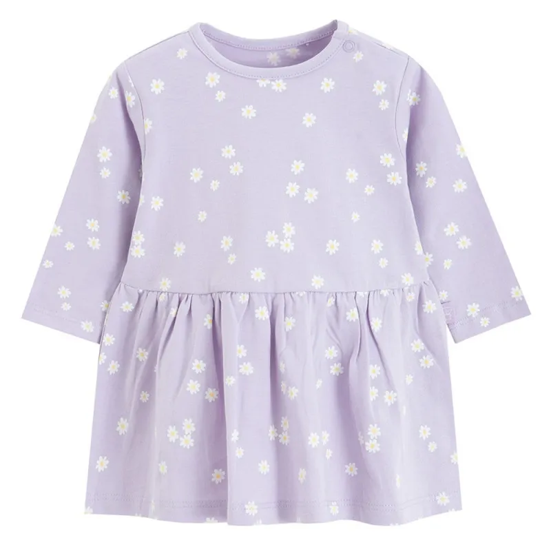 COOL CLUB HALJINA DUG RUKAV LILAC BOTANIC