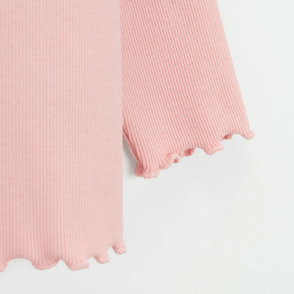 COOL CLUB MAJICA DUG RUKAV LIGHT PINK BOTANIC