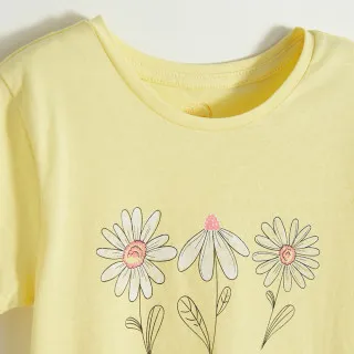 COOL CLUB MAJICA KRATAK RUKAV YELLOW BOTANIC 