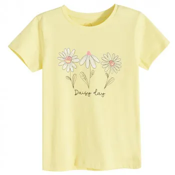 COOL CLUB MAJICA KRATAK RUKAV YELLOW BOTANIC 