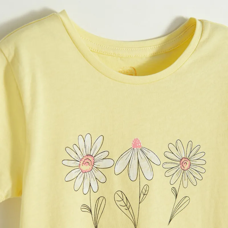 COOL CLUB MAJICA KRATAK RUKAV YELLOW BOTANIC 