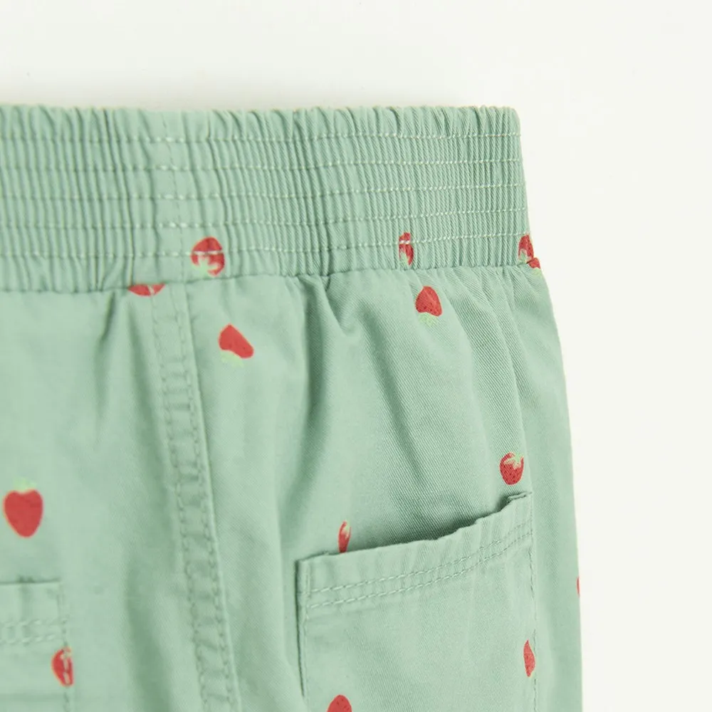 COOL CLUB PANTALONE GREEN BOTANIC