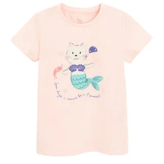 COOL CLUB MAJICA KRATAK RUKAV LIGHT PINK MARITIME