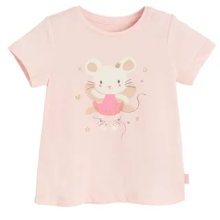 COOL CLUB MAJICA KRATAK RUKAV LIGHT PINK 