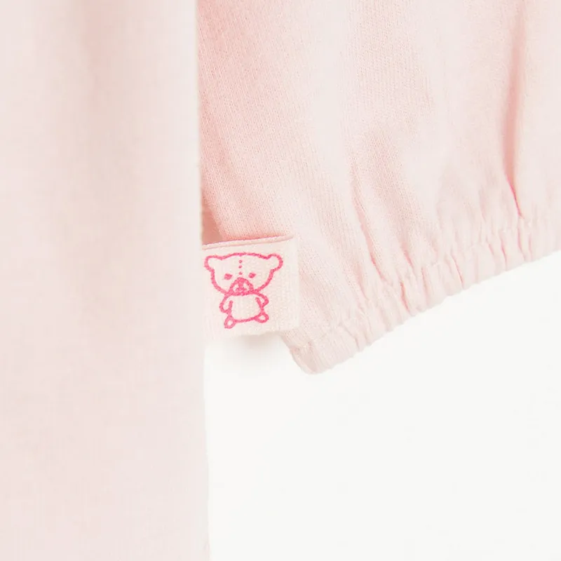 COOL CLUB MAJICA DUG RUKAV LIGHT PINK