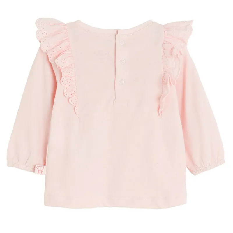 COOL CLUB MAJICA DUG RUKAV LIGHT PINK