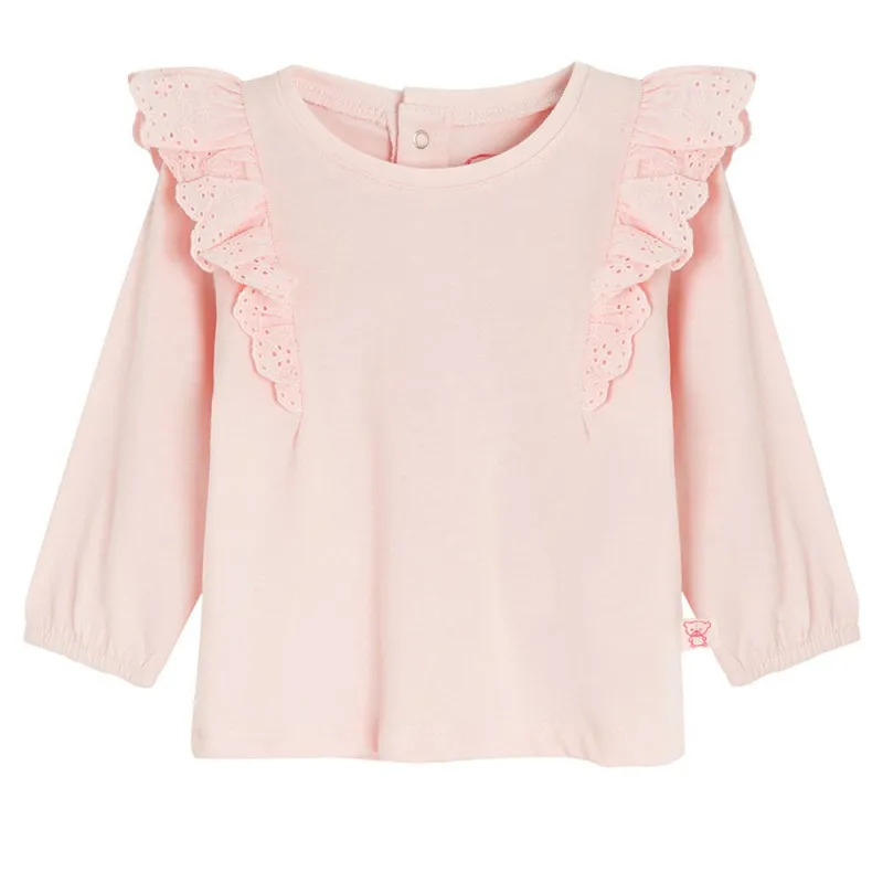 COOL CLUB MAJICA DUG RUKAV LIGHT PINK