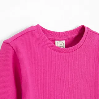 COOL CLUB MAJICA DUG RUKAV FUCHSIA