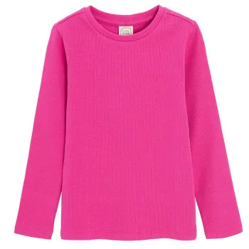 COOL CLUB MAJICA DUG RUKAV FUCHSIA 