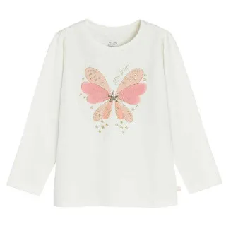 COOL CLUB MAJICA DUG RUKAV OFF WHITE