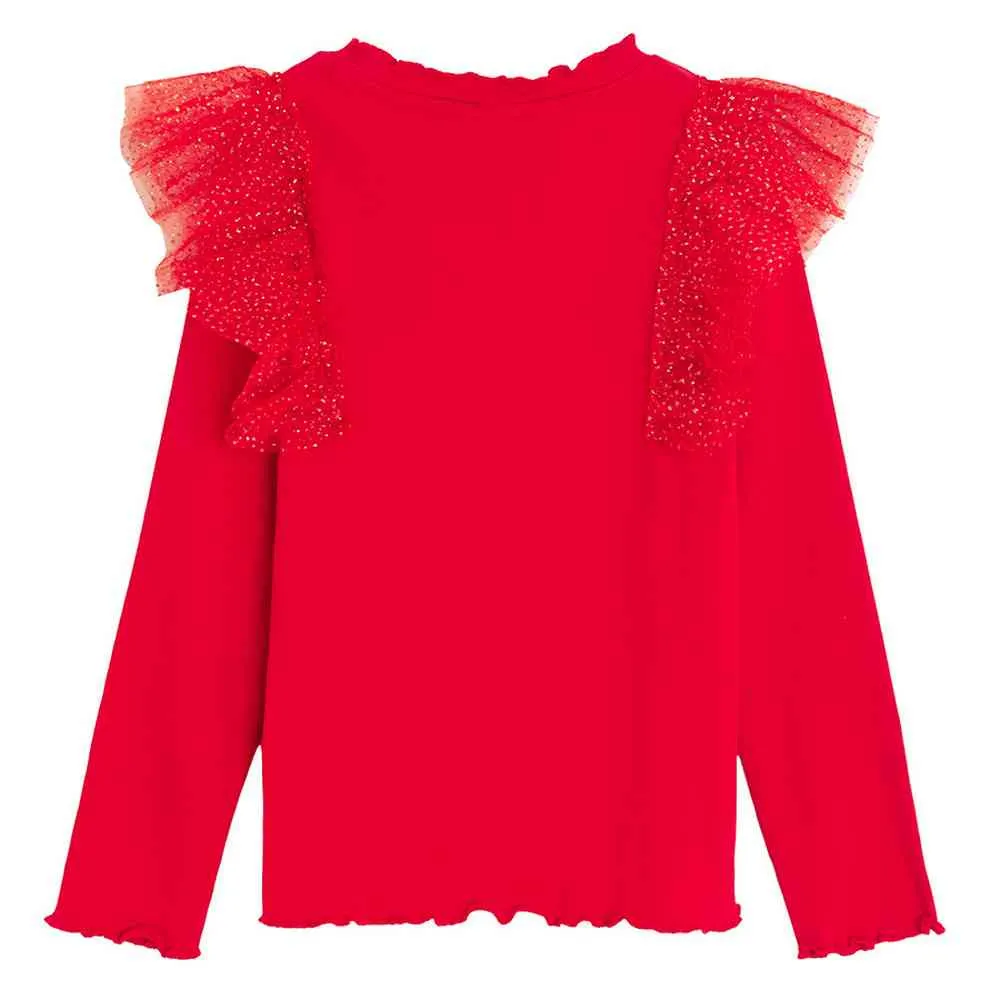 COOL CLUB MAJICA DUG RUKAV RED