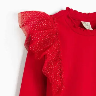 COOL CLUB MAJICA DUG RUKAV RED