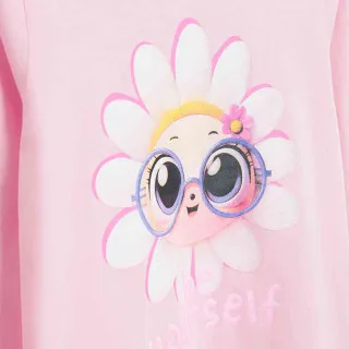 COOL CLUB MAJICA DUG RUKAV PINK