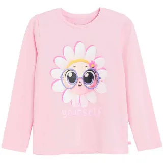 COOL CLUB MAJICA DUG RUKAV PINK